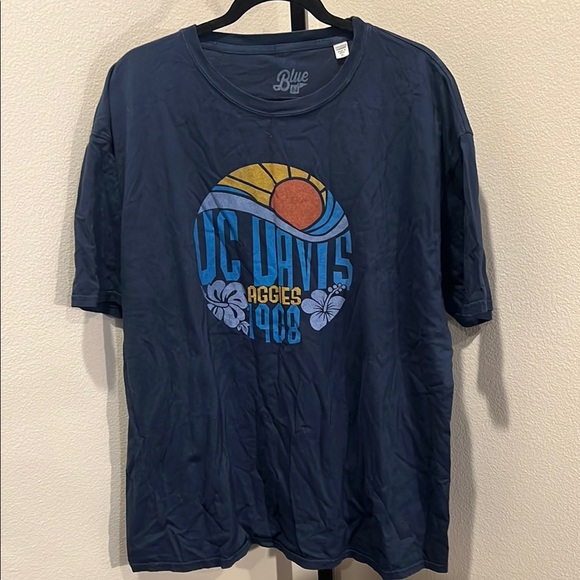 Blue 84 Tops - Blue 84 UC Davis Aggies Navy Tee